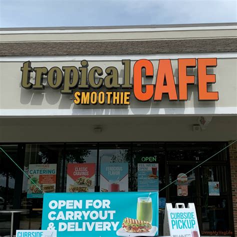Smoothie tropical near me - Specialties: Tropical Smoothie Cafe® was born on a beach® and on that beach, we learned a better way to live. We make eating better easy breezy with fresh, made to order smoothies, wraps, flatbreads and bowls that instantly boost your mood. Experience the good vibes of the tropics whether you're ordering ahead in our …